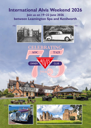 Alvis International Weekend  2026